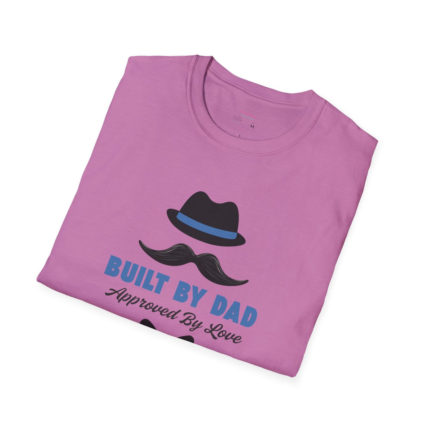 Father's Day Unisex T-Shirt, Gift for Dad, Built by Dad, Love, Family Reunion Shirt, Daddy's Day Apparel