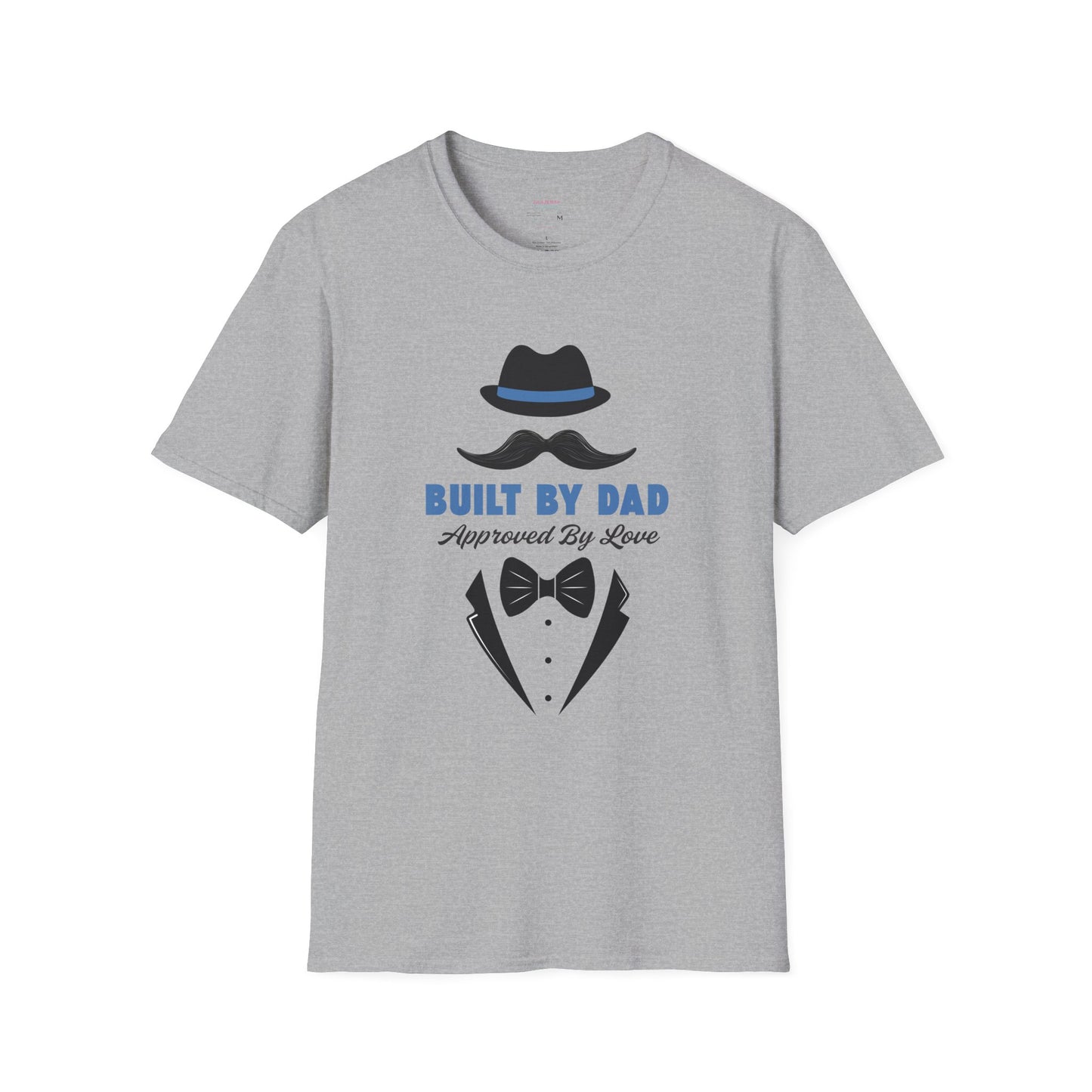 Father's Day Unisex T-Shirt, Gift for Dad, Built by Dad, Love, Family Reunion Shirt, Daddy's Day Apparel