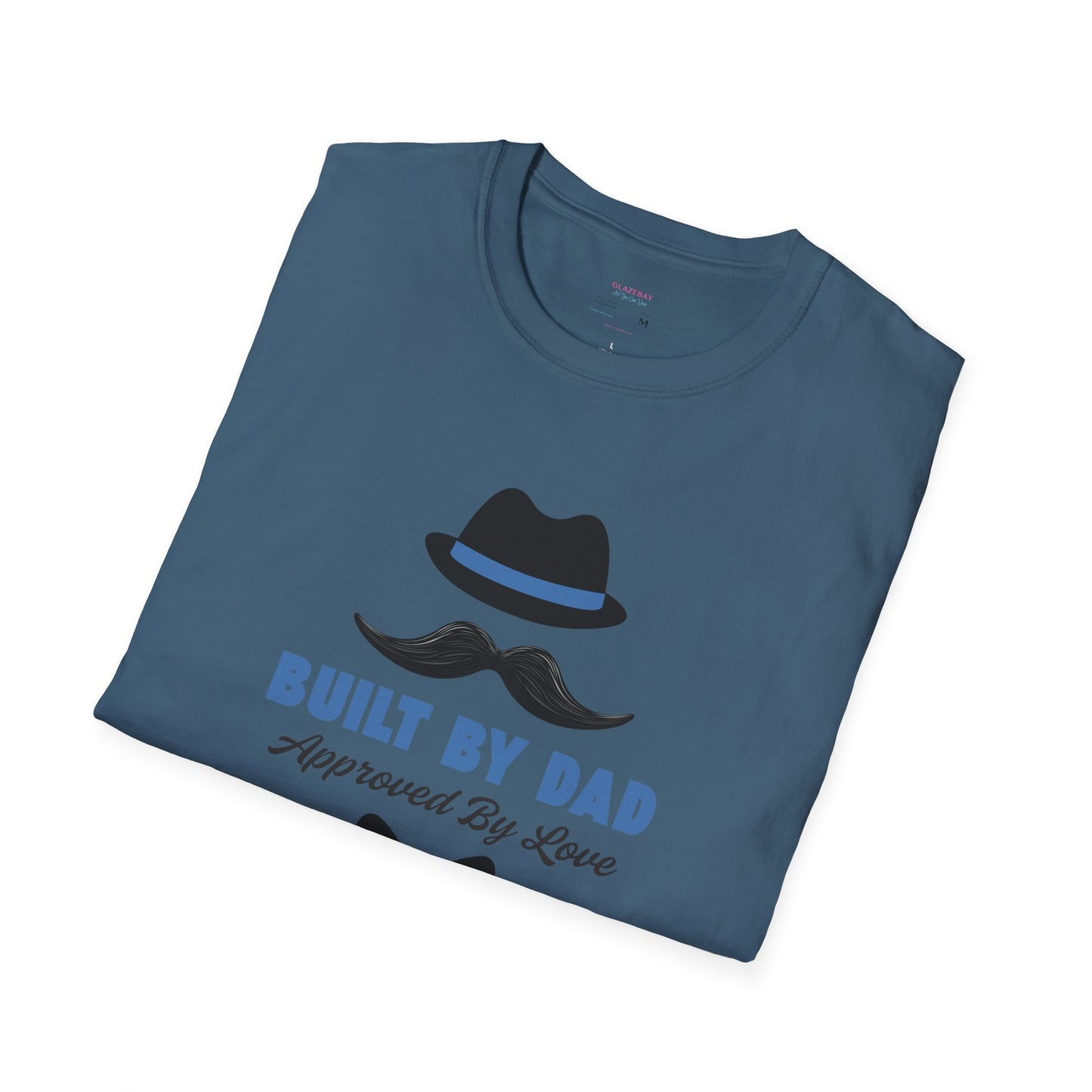 Father's Day Unisex T-Shirt, Gift for Dad, Built by Dad, Love, Family Reunion Shirt, Daddy's Day Apparel