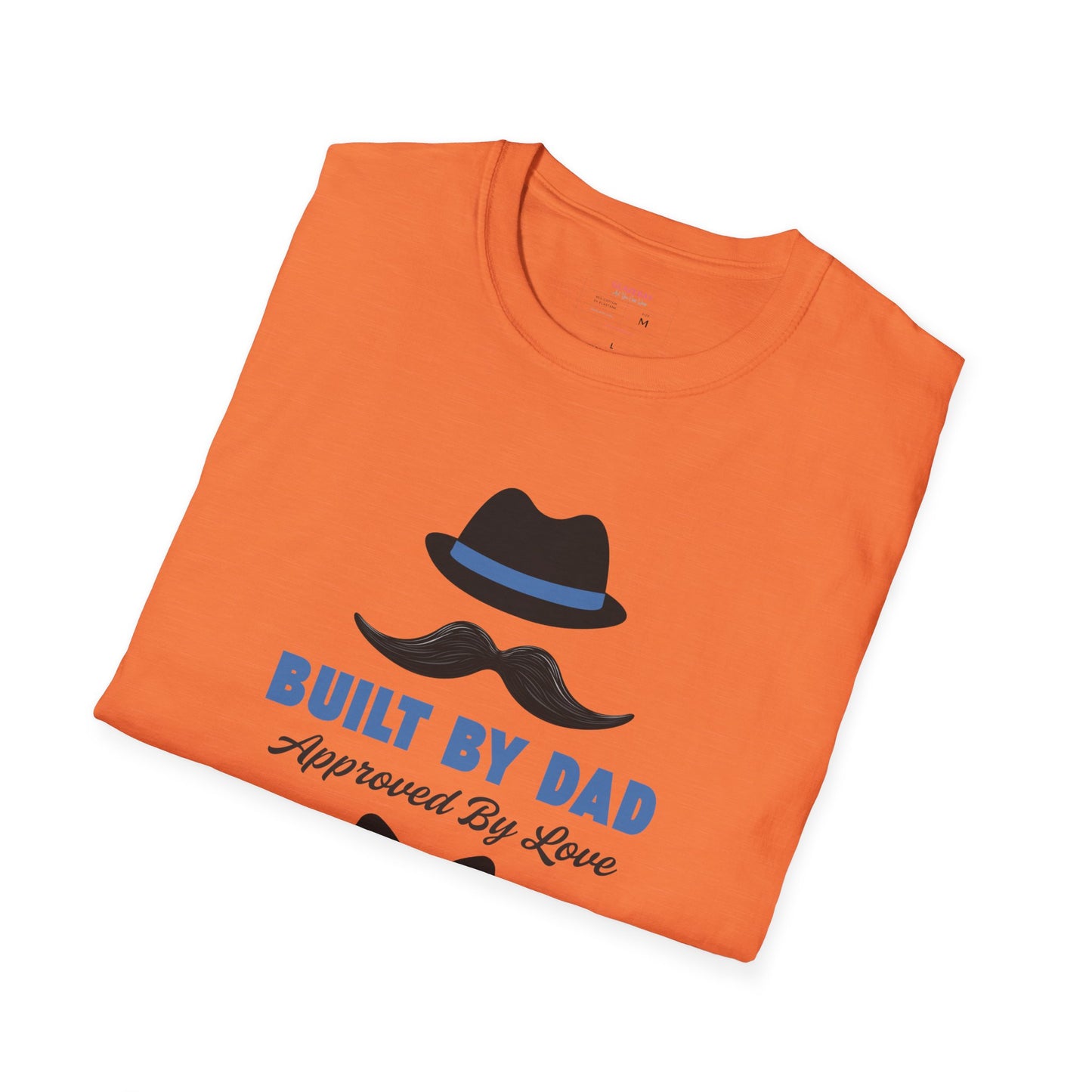 Father's Day Unisex T-Shirt, Gift for Dad, Built by Dad, Love, Family Reunion Shirt, Daddy's Day Apparel
