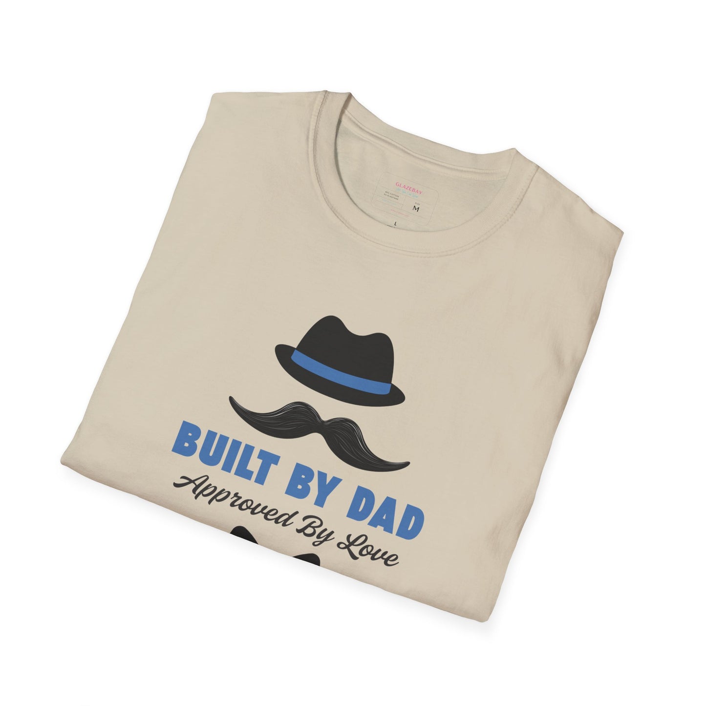 Father's Day Unisex T-Shirt, Gift for Dad, Built by Dad, Love, Family Reunion Shirt, Daddy's Day Apparel