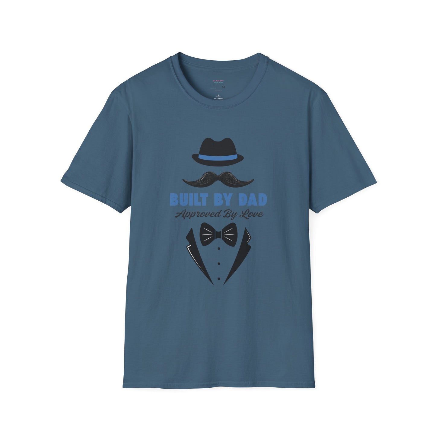 Father's Day Unisex T-Shirt, Gift for Dad, Built by Dad, Love, Family Reunion Shirt, Daddy's Day Apparel