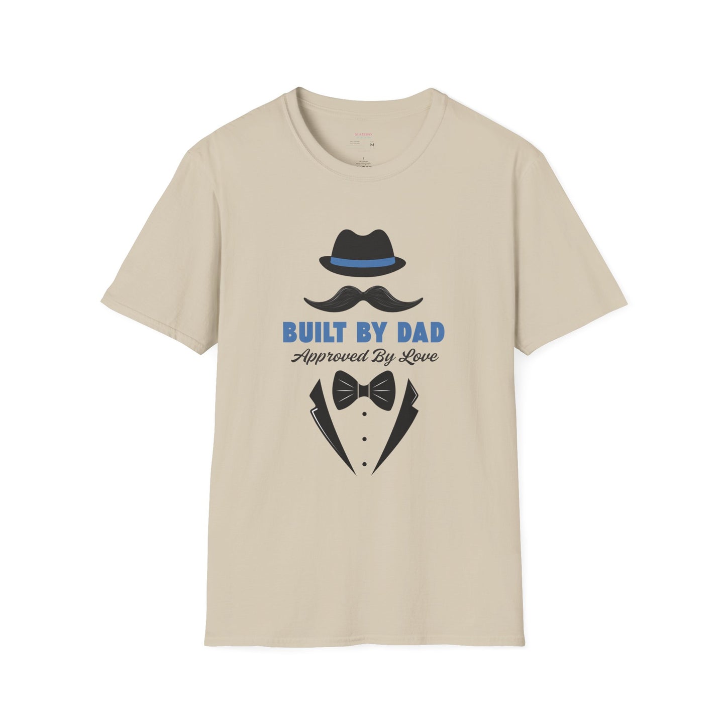 Father's Day Unisex T-Shirt, Gift for Dad, Built by Dad, Love, Family Reunion Shirt, Daddy's Day Apparel