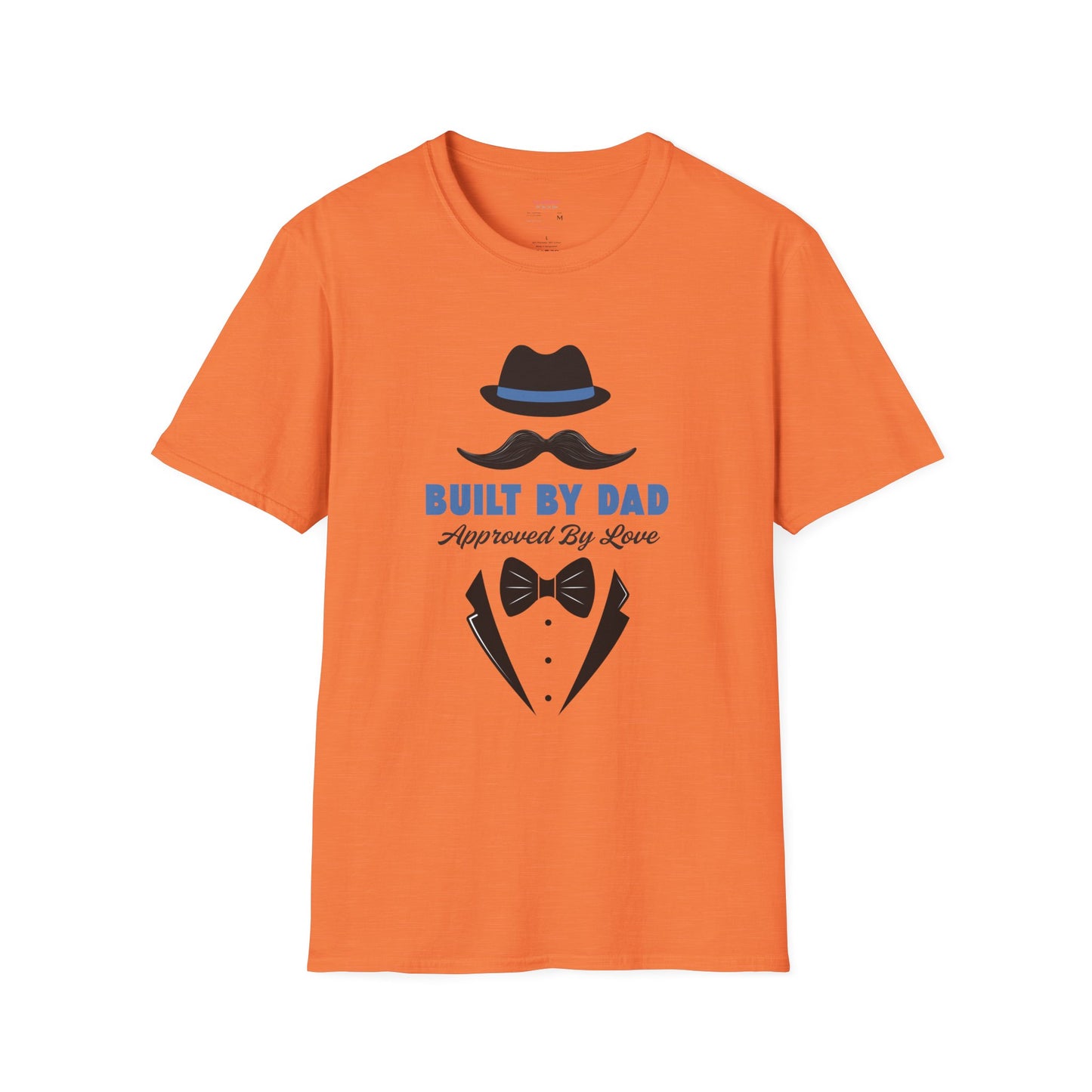Father's Day Unisex T-Shirt, Gift for Dad, Built by Dad, Love, Family Reunion Shirt, Daddy's Day Apparel