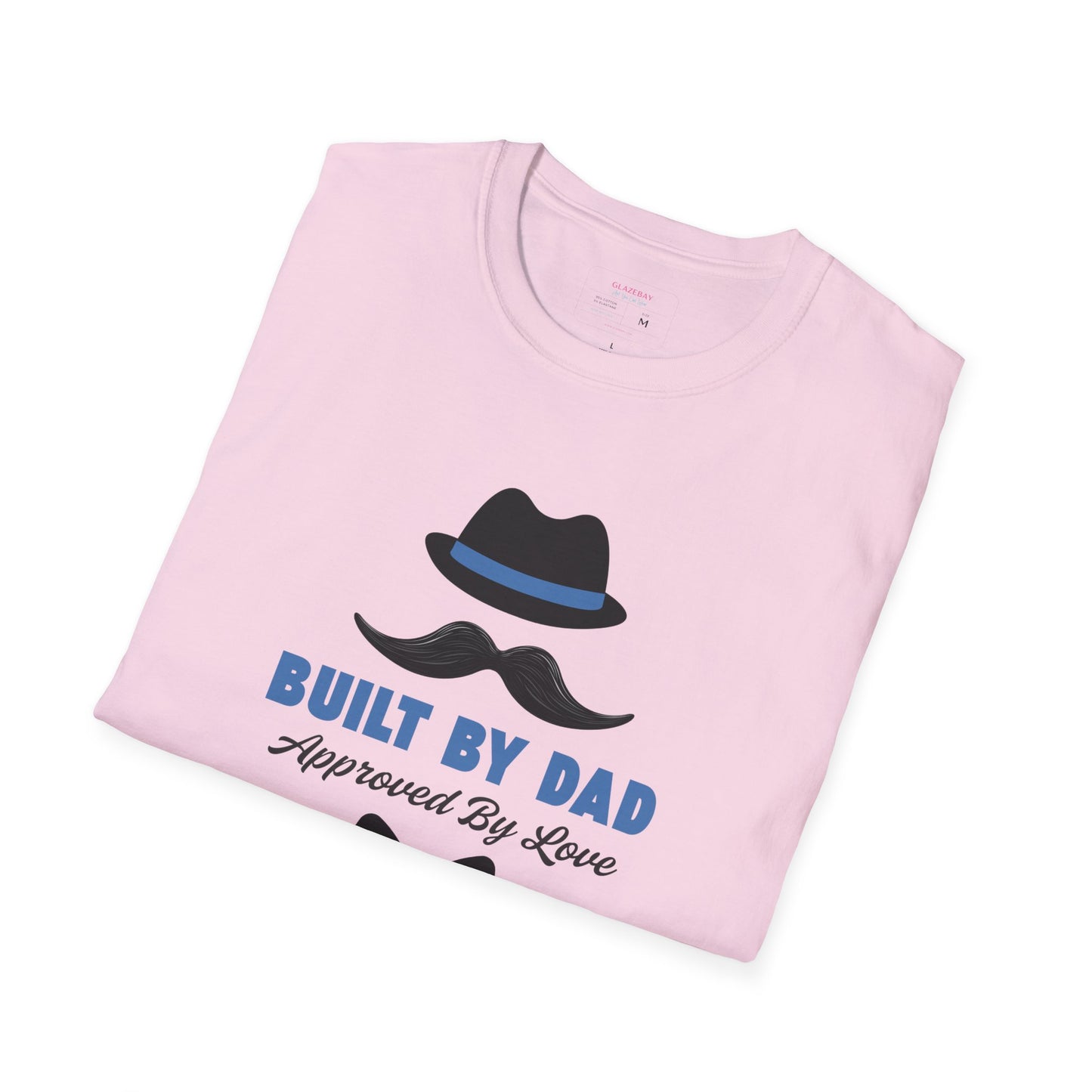 Father's Day Unisex T-Shirt, Gift for Dad, Built by Dad, Love, Family Reunion Shirt, Daddy's Day Apparel