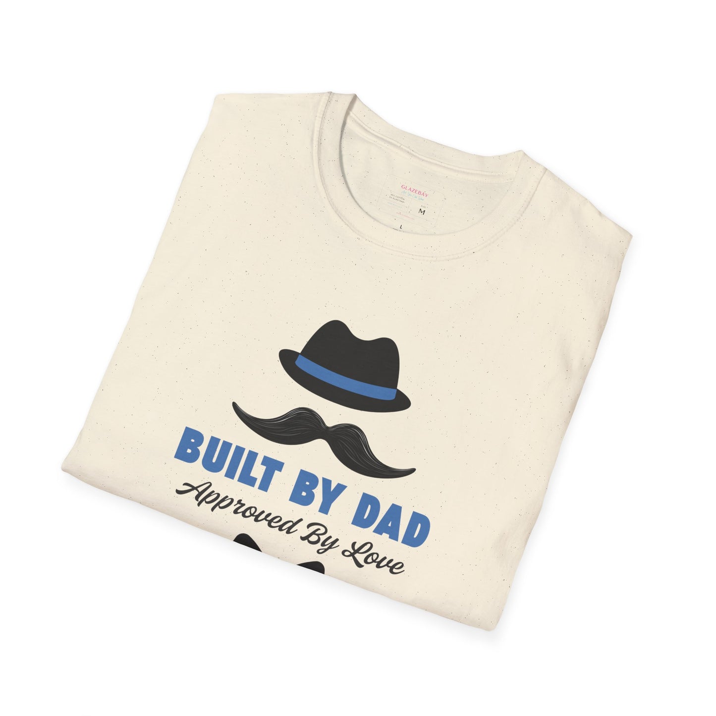 Father's Day Unisex T-Shirt, Gift for Dad, Built by Dad, Love, Family Reunion Shirt, Daddy's Day Apparel