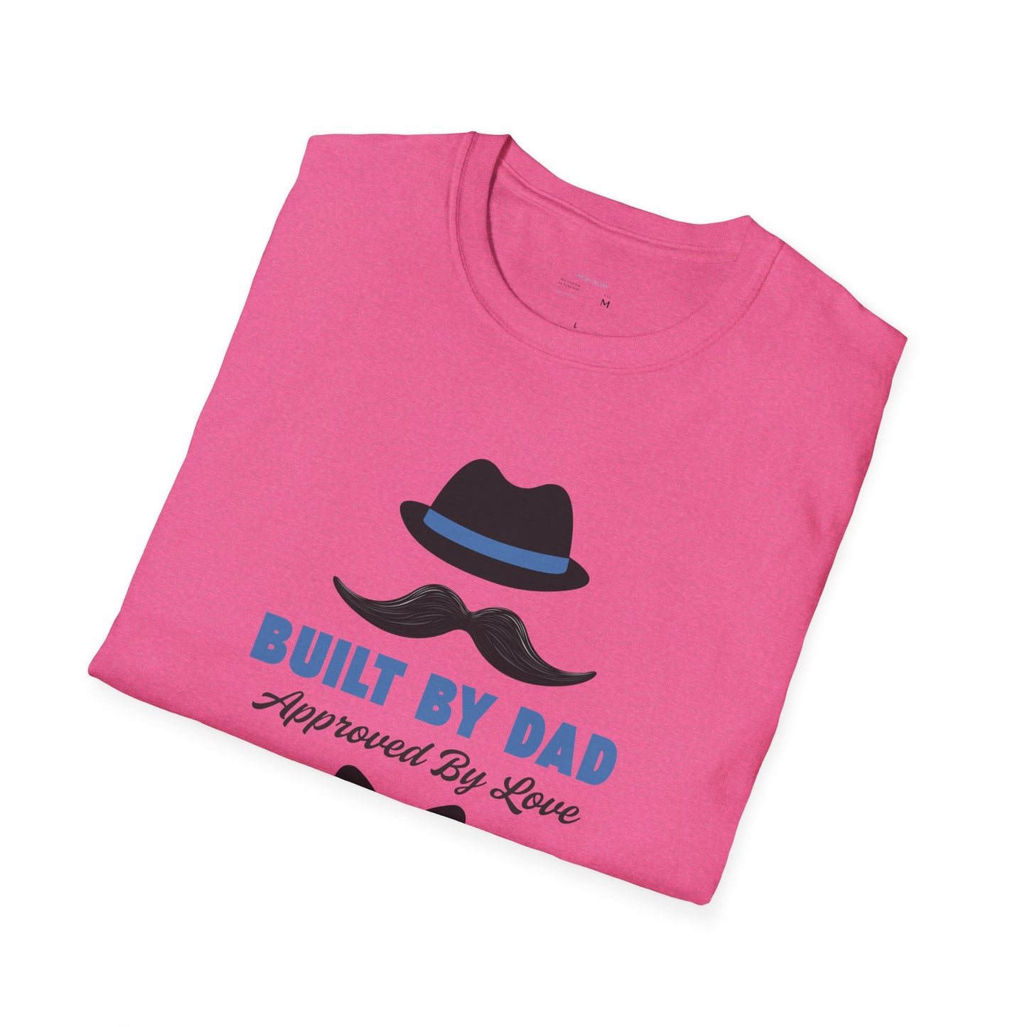 Father's Day Unisex T-Shirt, Gift for Dad, Built by Dad, Love, Family Reunion Shirt, Daddy's Day Apparel